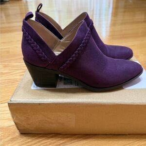 Women's Purple Ankle Boots